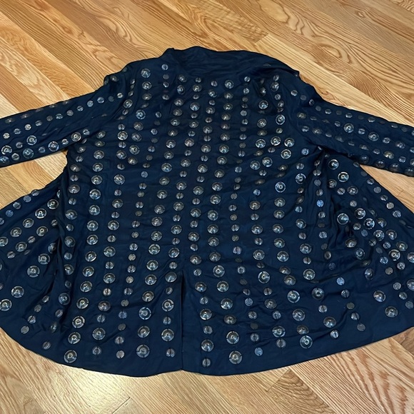 Free People Chelsea Coin Moto Jacket Size S $700 NWT - Picture 14 of 17